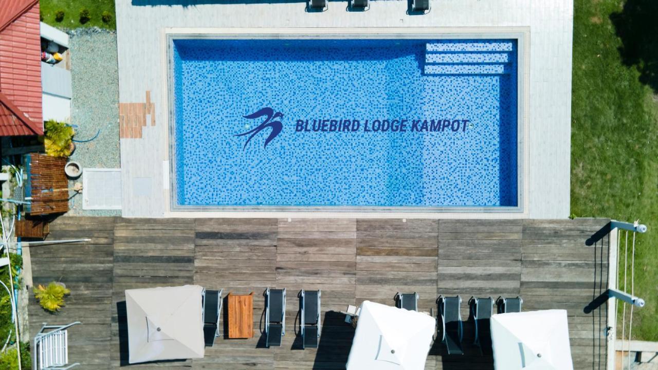 Bluebird Lodge Kampot Exterior foto