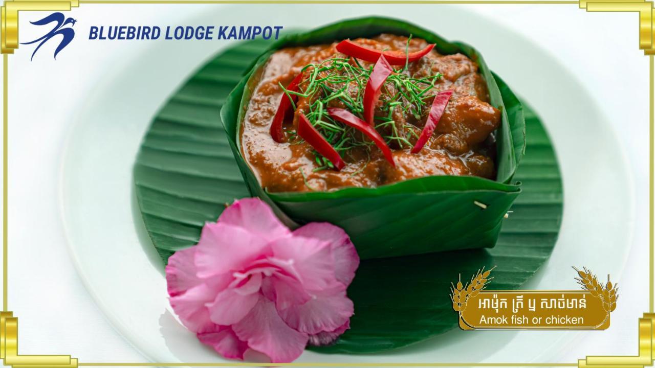 Bluebird Lodge Kampot Exterior foto